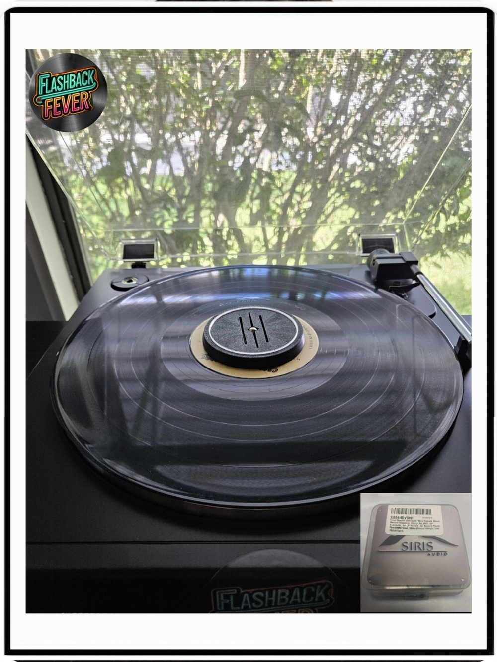 Disc Stabilizer Record Turntable LP Vinyl Clamp
